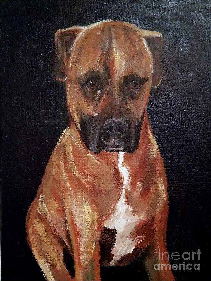 The Boxer Painting by Deb Arndt