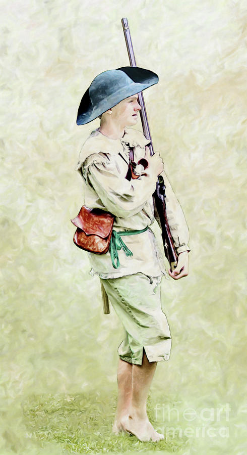The Boy Soldier Digital Art by Randy Steele