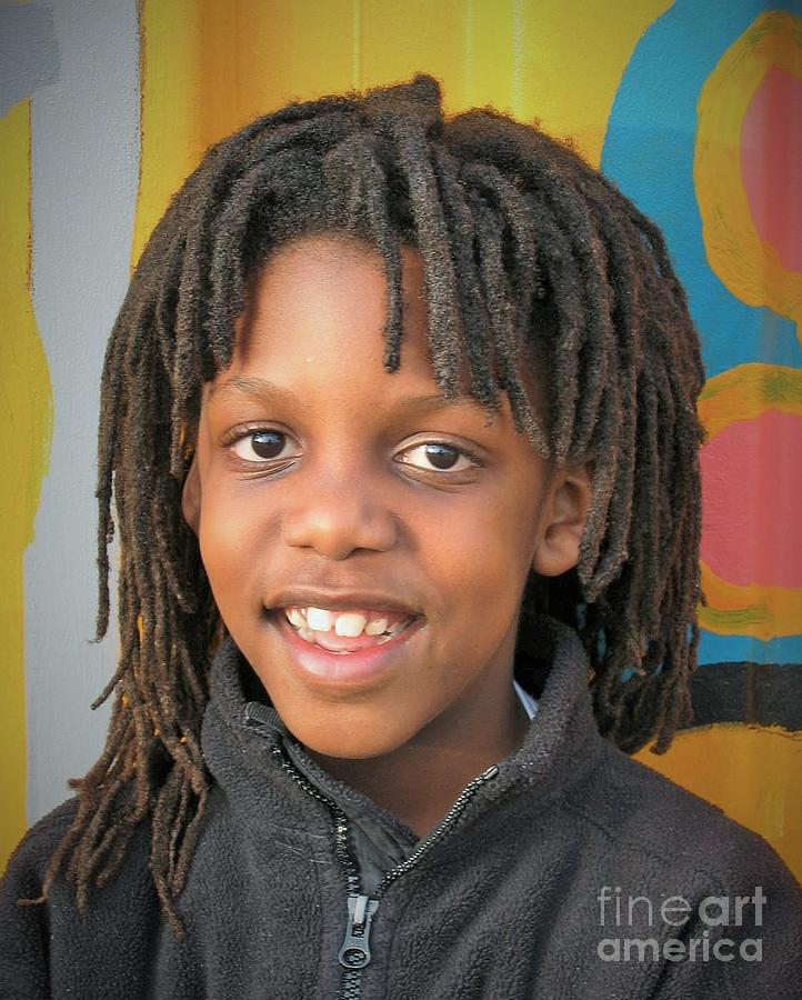 The Boy Who Wore DreaDs Photograph by Angela J Wright