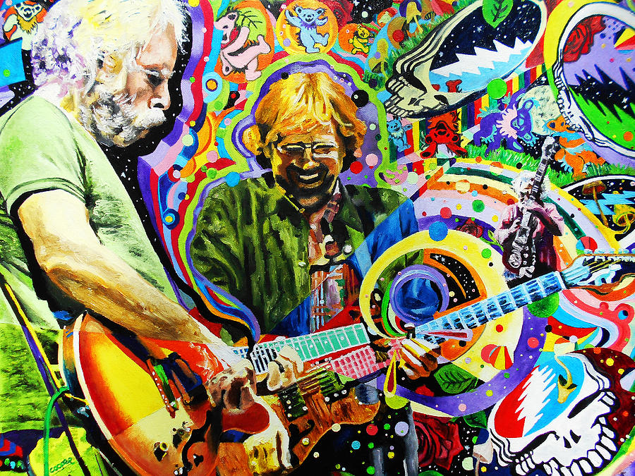 The Grateful Dead Painting - The Boys of Summer by Kevin J Cooper Artwork