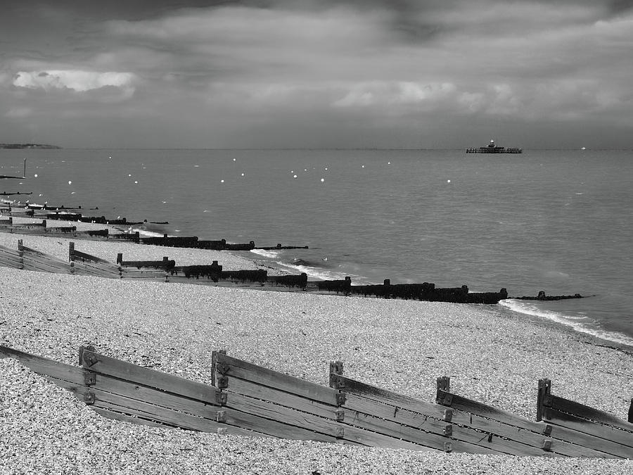 The Breakwaters - Herne Bay Photograph by Philip Openshaw