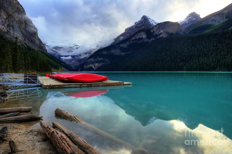 The Breathtakingly Beautiful Lake Louise IV Photograph by Wayne Moran