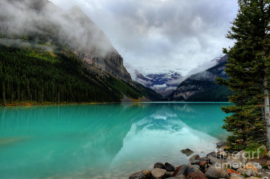 The Breathtakingly Beautiful Lake Louise VI Photograph by Wayne Moran