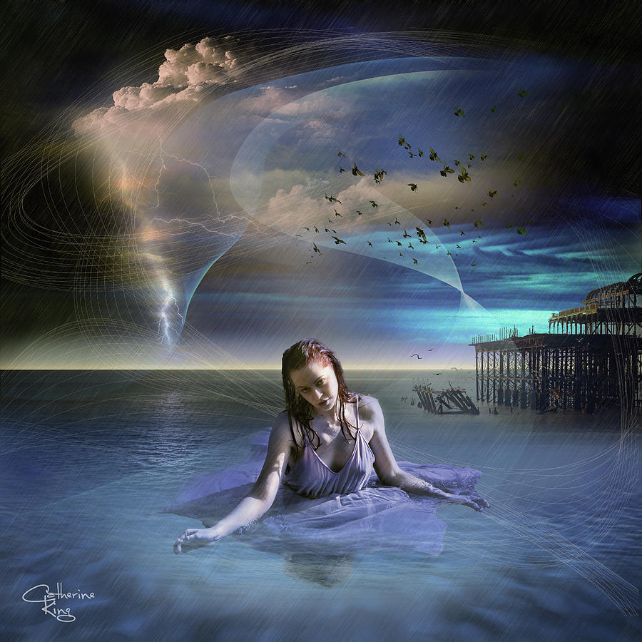 The Brewing Storm Digital Art By Catherine King - Fine Art America