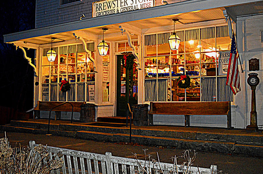 The Brewster General Store Photograph By Dianne Cowen Photography