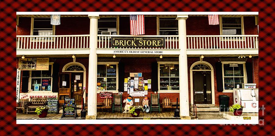 Brick Photograph - The Brick Store by Sherman Perry