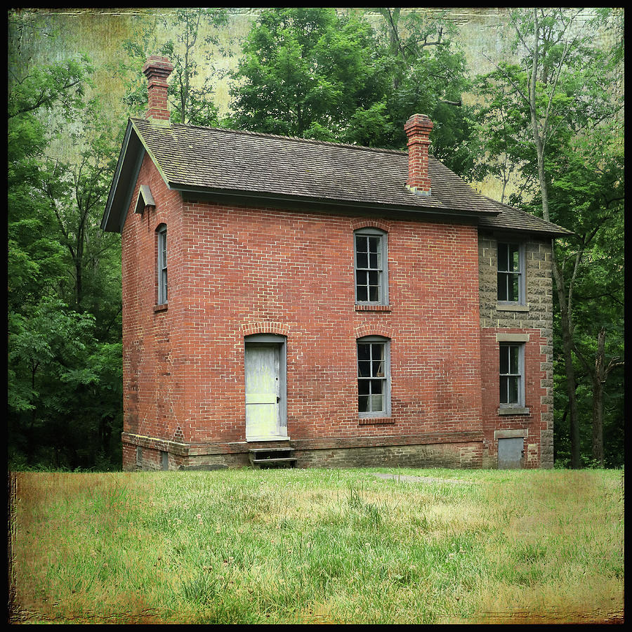The Brick House at Bailly Homestead Photograph by Scott Kingery