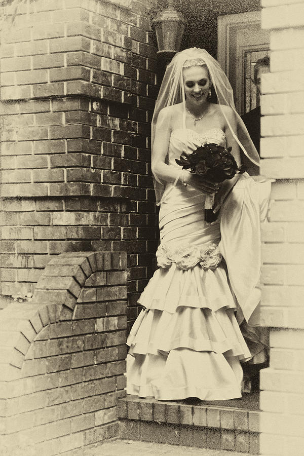 Vintage Photograph - The Bride 2 Example by David Patterson Vintage Photograph - The Bride 2 Example by David Patterson