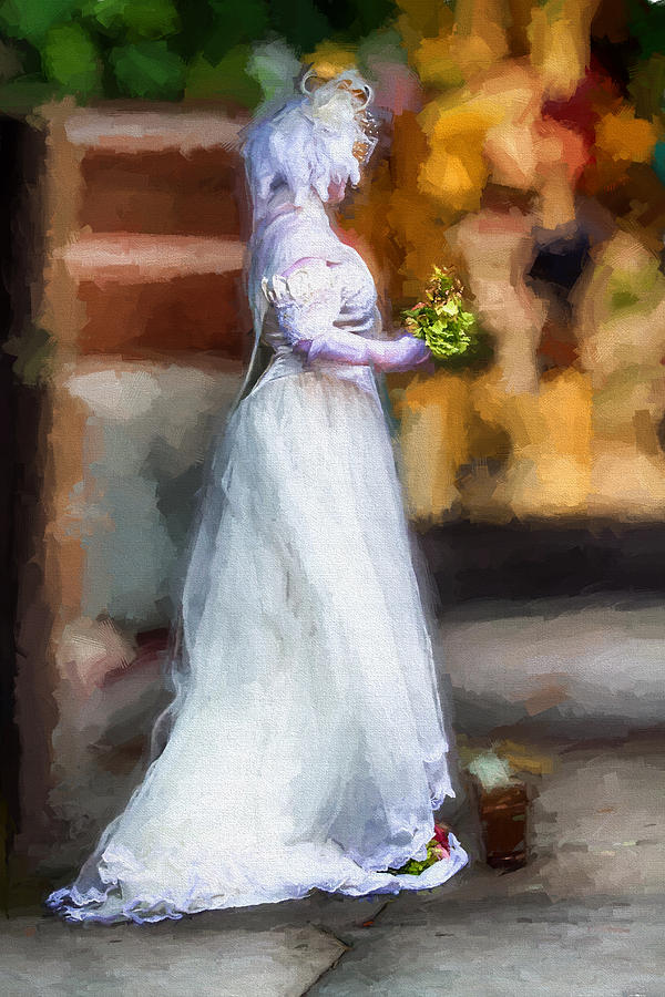 The Bride Digital Art by John Haldane