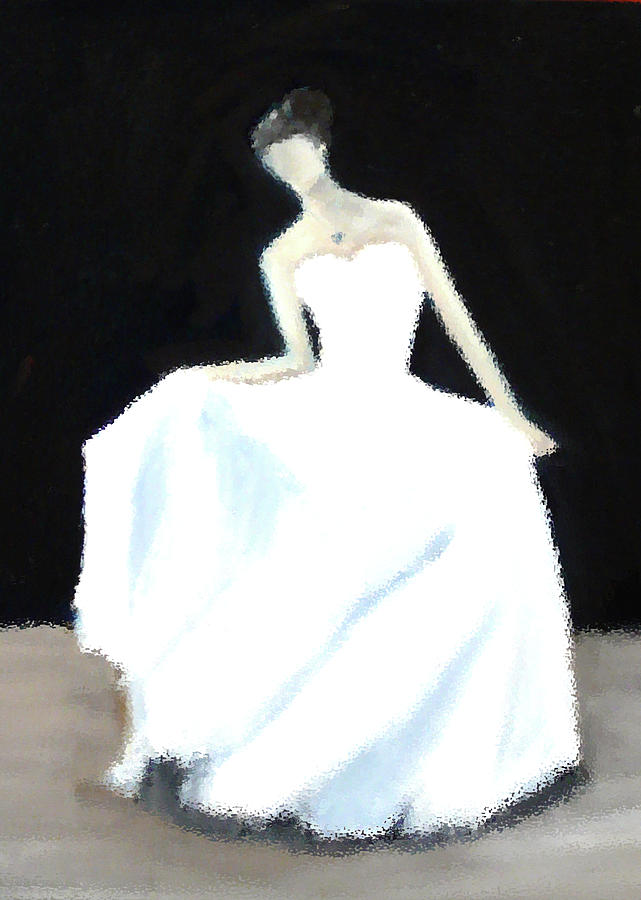The Bride Painting by Katy Hawk