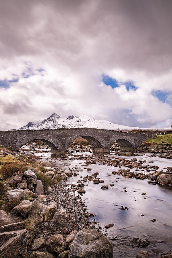 The bridge at Sligachan on Skye Photograph by Neil Alexander Photography