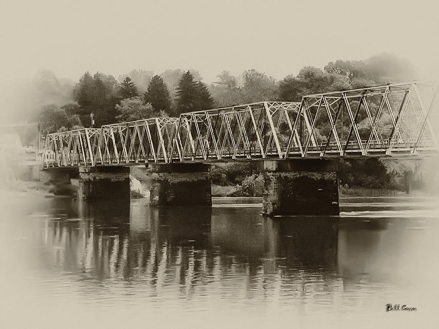 The Bridge at Washingtons Crossing Photograph by Bill Cannon