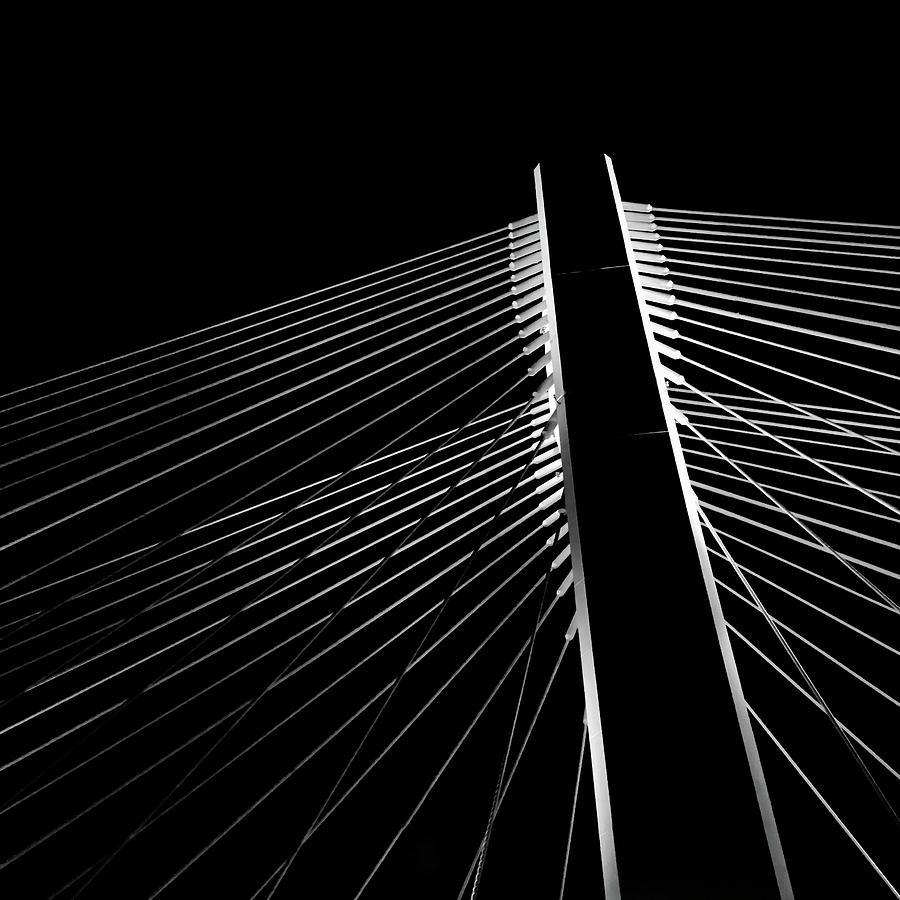 Black And White Photograph - The Bridge by Chris Feichtner