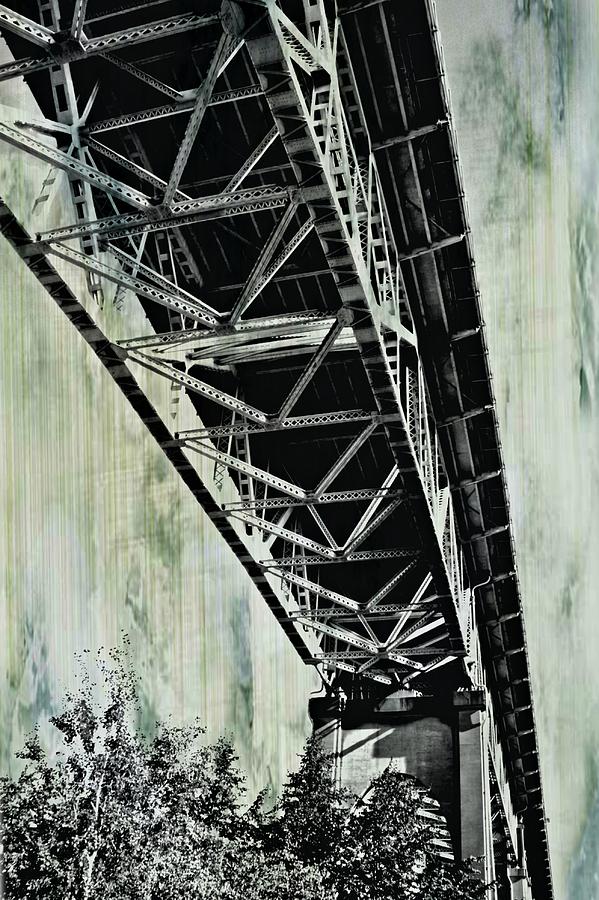 Seattle Photograph - The Bridge by Danielle Basler