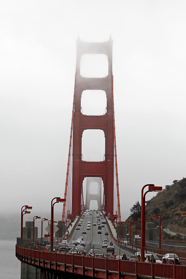 San Francisco Photograph - The Bridge by Joan Escala-Usarralde