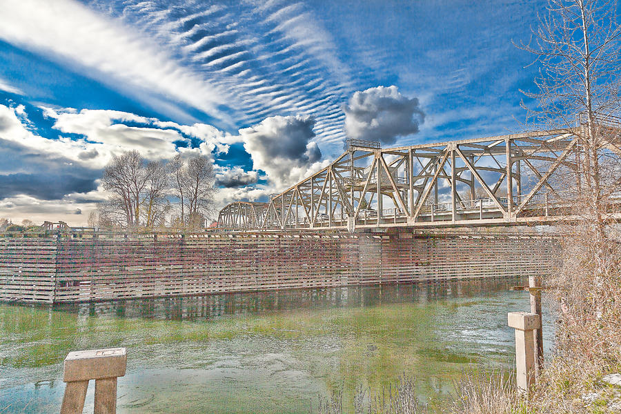 The Bridge Photograph by Judy Wright Lott