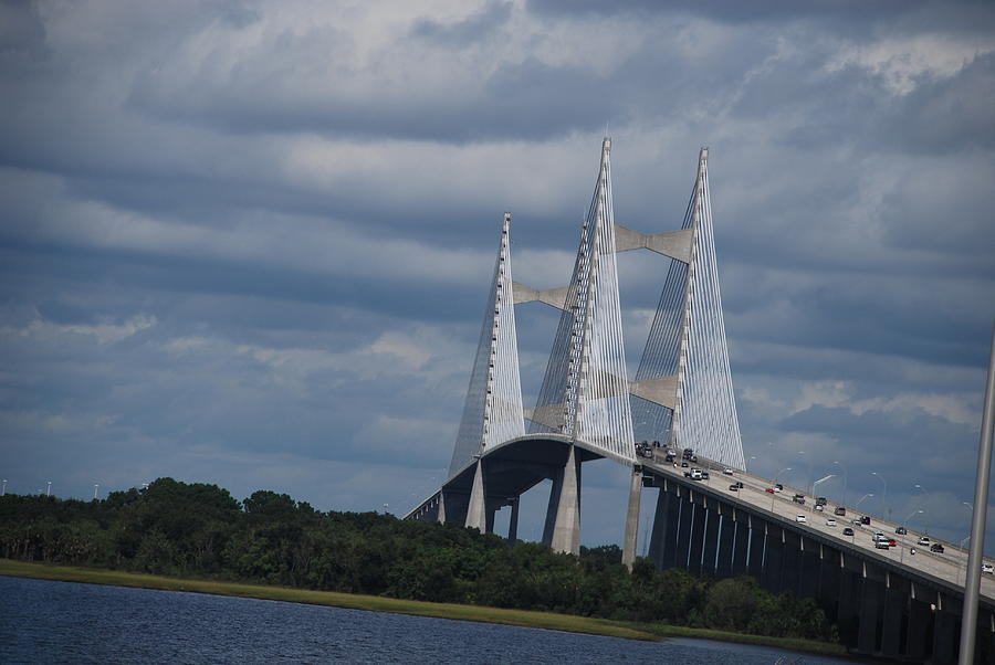 Jacksonville Photograph - The Bridge by Renee Holder
