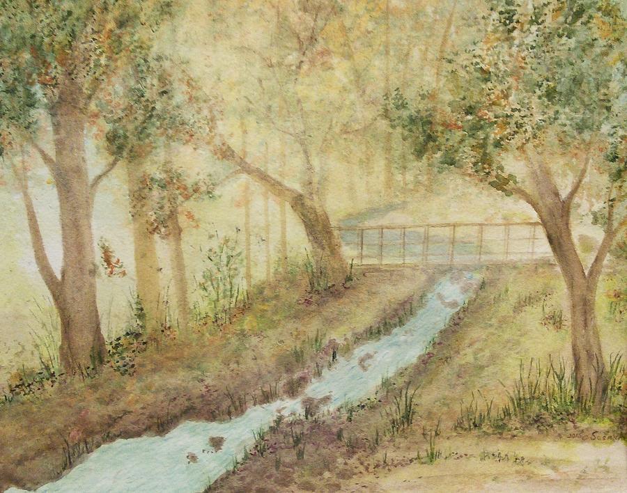 The Bridge Painting by Susan Nielsen