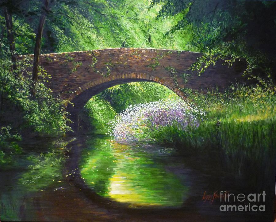 The Bridge where two Souls meet... Painting by Lizzy Forrester