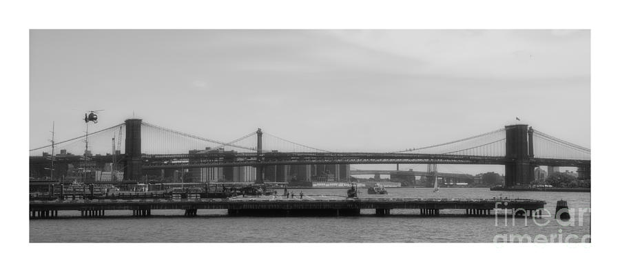 The Bridges of the East River New York Photograph by Lilliana Mendez