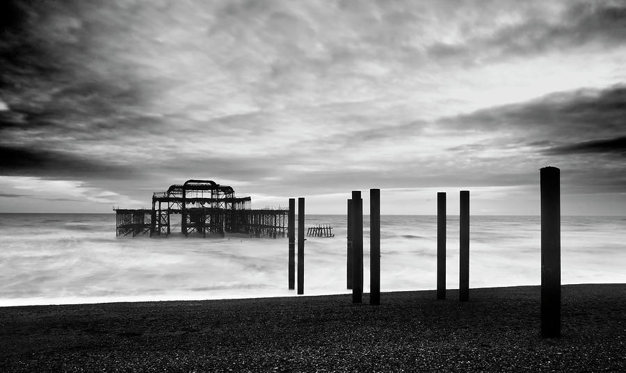 The Brighton West Pier Photograph by Dutourdumonde Photography
