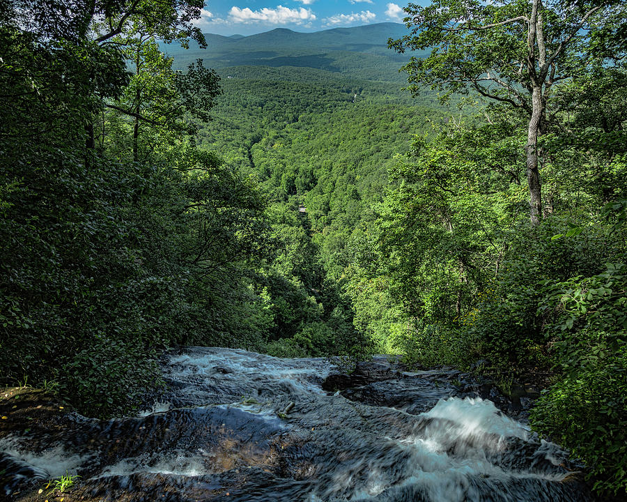 The Brink of Amicalola Falls Photograph by Jemmy Archer