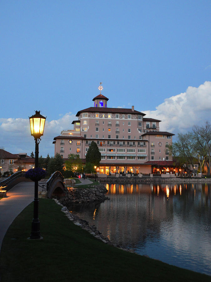 The Broadmoor Resort -Lake View-1, Colorado Springs Photograph by Alex Vishnevsky