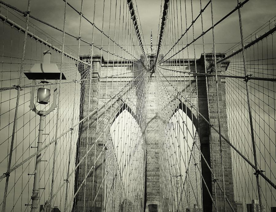 The Brooklyn Bridge Photograph by Vivienne Gucwa