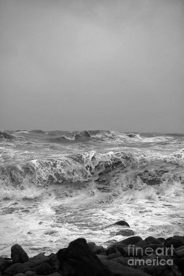 The Brutal Sea Photograph by Clayton Bastiani