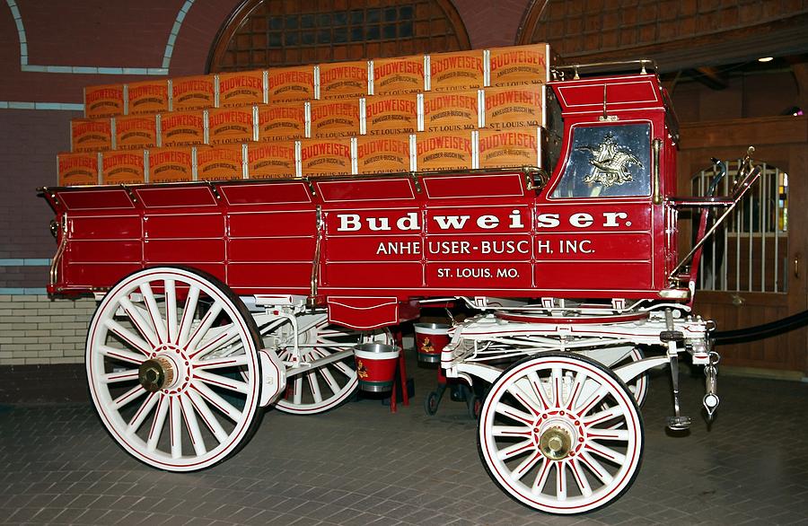 The Budweiser Wagon Photograph by Christopher Miles Carter Pixels