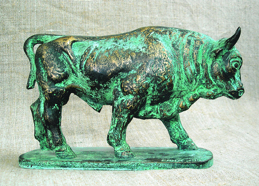 Animal Sculpture - The Bull by Emin Guliyev