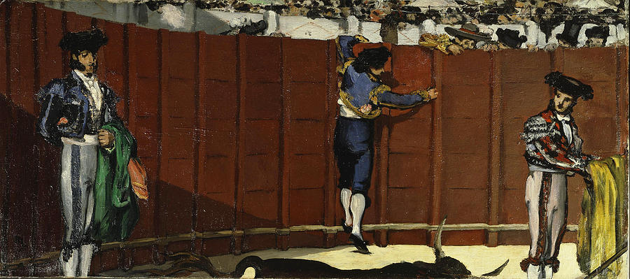 The Bullfight Painting by Edouard Manet