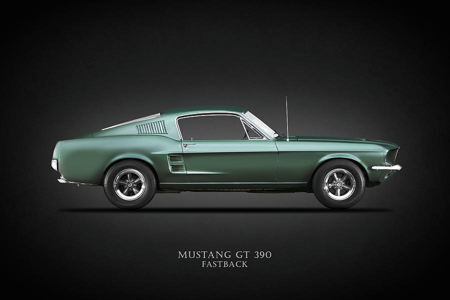 Ford Mustang Photograph - The Bullitt Mustang by Mark Rogan