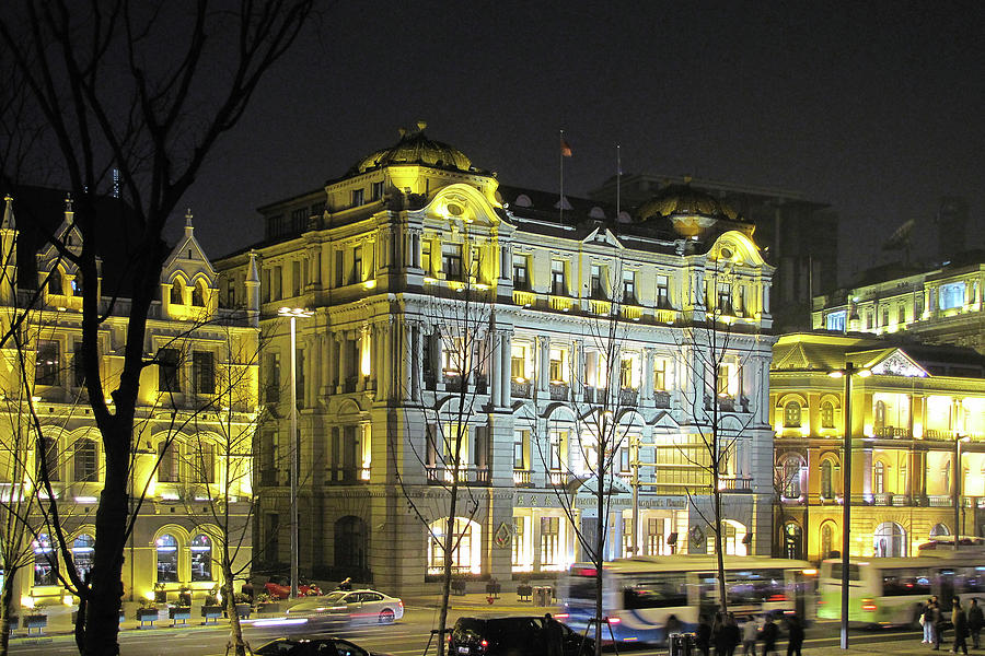 The Bund - Shanghais signature strip of historic riverfront architecture Photograph by Alexandra Till