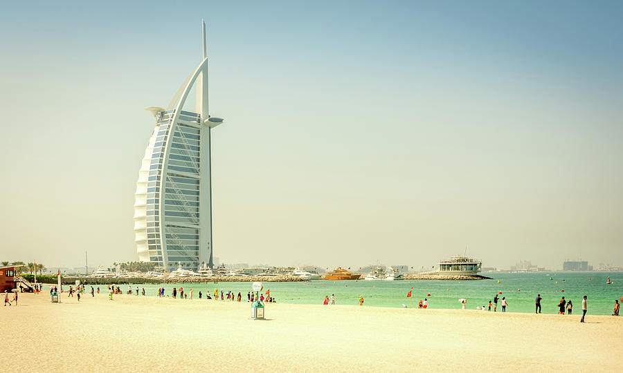 The Burj Al Arab Photograph by Andrew Matwijec
