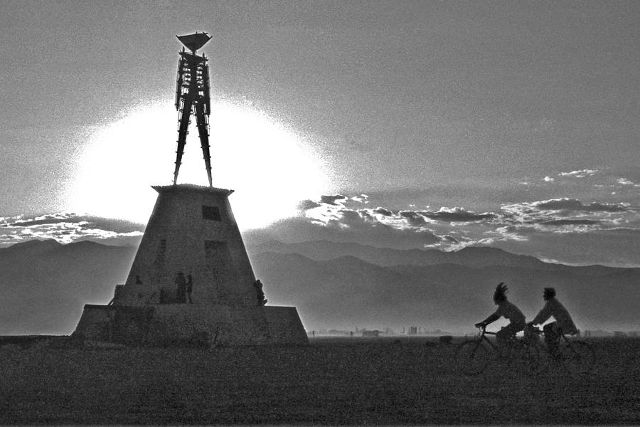 The Burning Man Photograph by Neil Pankler