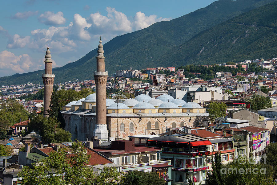 The Bursa Grand Mosque Photograph By Bob Phillips - Fine Art America