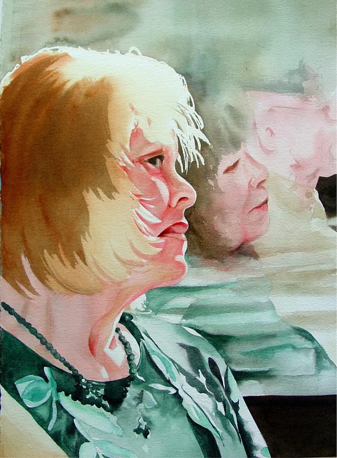 Person Painting - The Bus Ride by Marlene Gremillion