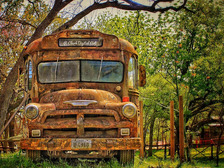 The Bus Digital Art by Robert Clark - Fine Art America