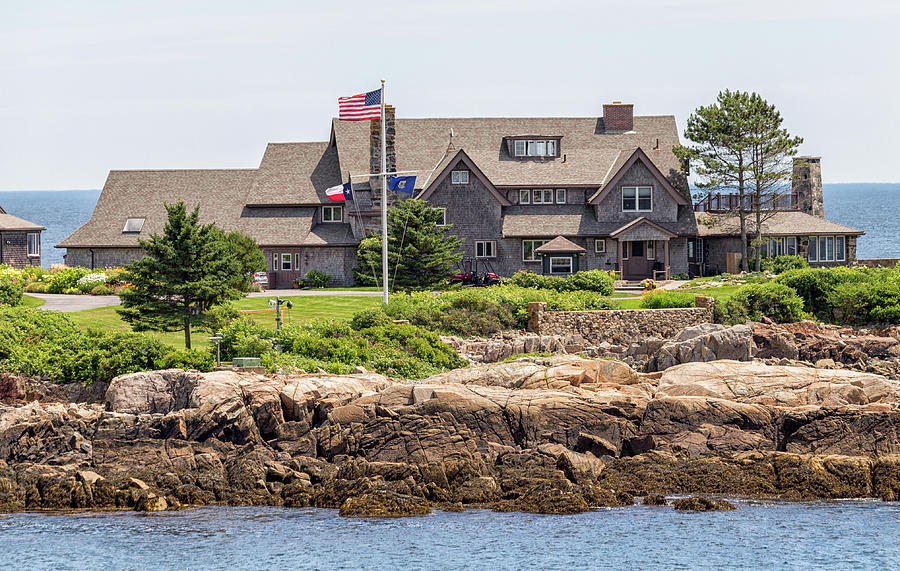 The Bush Compound Kennebunkport Maine Photograph by Brian MacLean