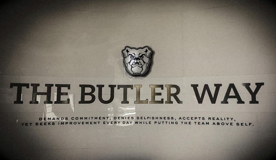 Butler University Photograph - The Butler Way by Mr Other Me Photography DanMcCafferty