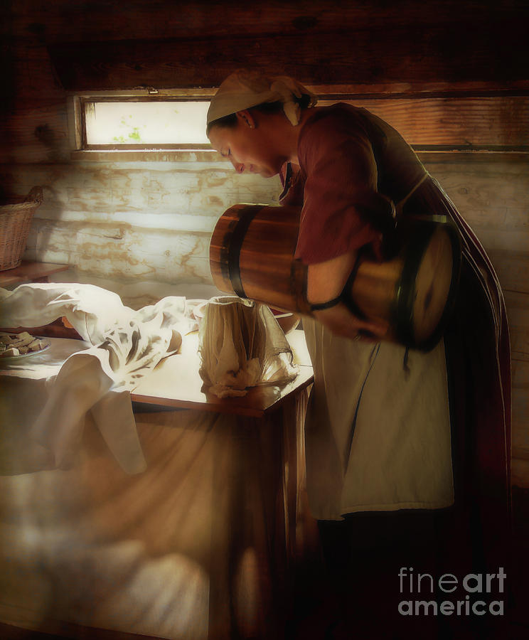 The Butter Churn Photograph by John Anderson