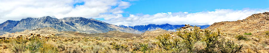 The Buttermilks Pano Photograph by Marilyn Diaz