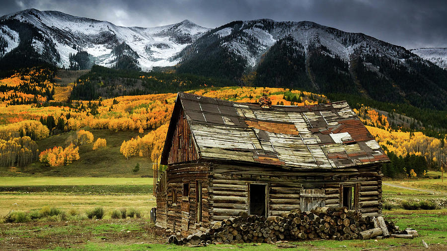 The Cabin In Crested Butte Photograph by John De Bord