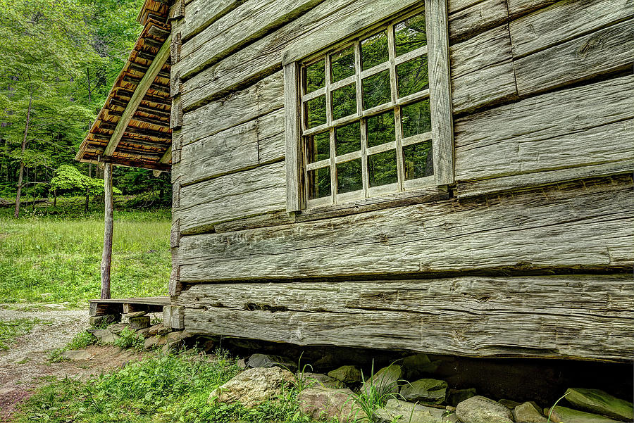 The Cabin In The Smokies Photograph By Kay Brewer