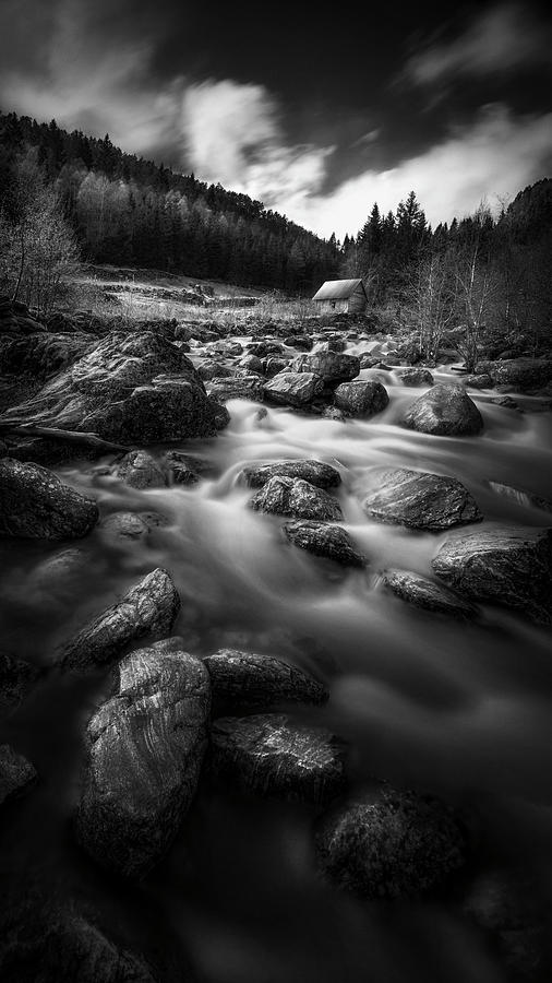 The Cabin In The Woods Photograph By Fred Gramoso