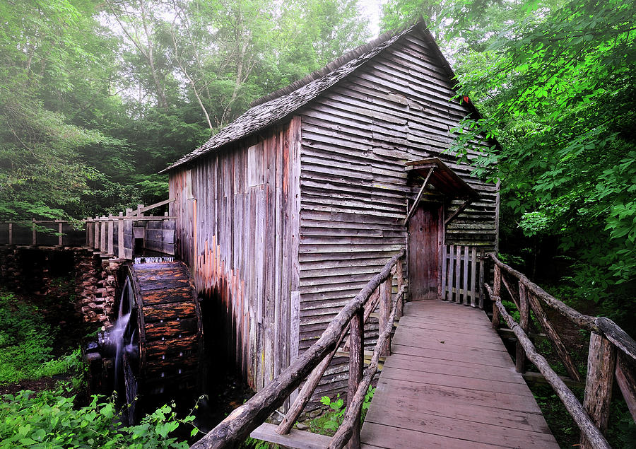 The Cable Grist Mill Photograph by TS Photo - Fine Art America