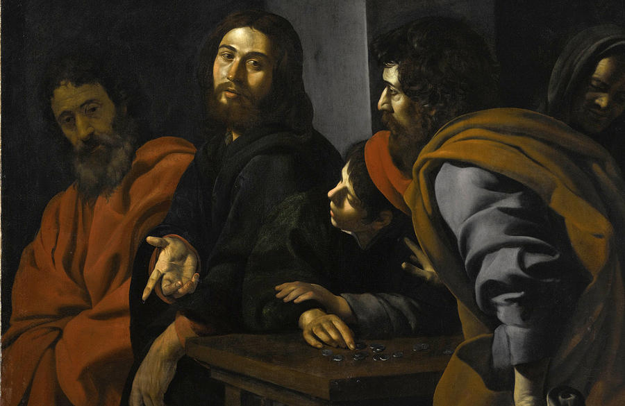 The Calling of Saint Matthew Painting by Battistello Caracciolo
