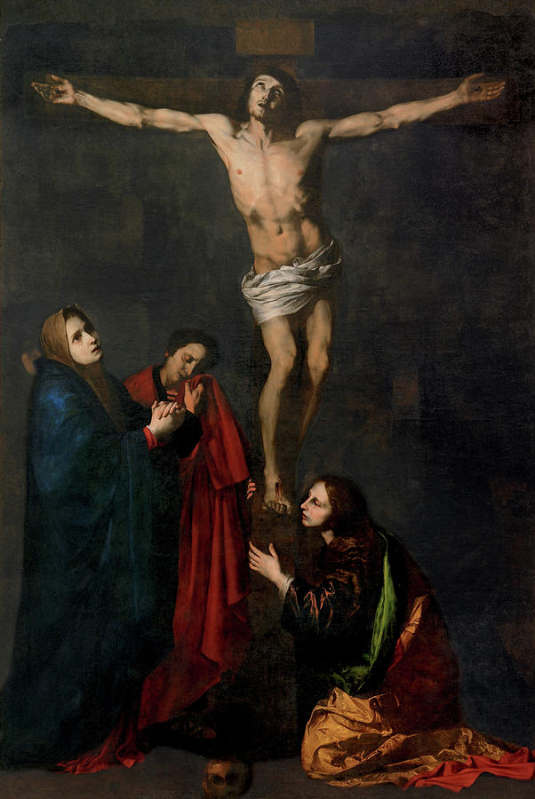 Jusepe De Ribera Painting - The Calvary by Jusepe de Ribera