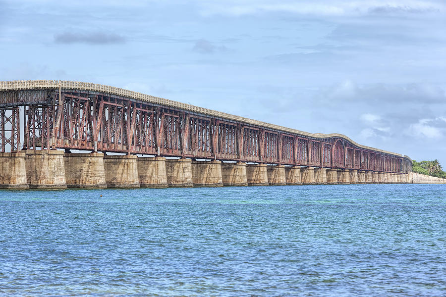 The Camelback Bridge In The Florida Keys Photograph